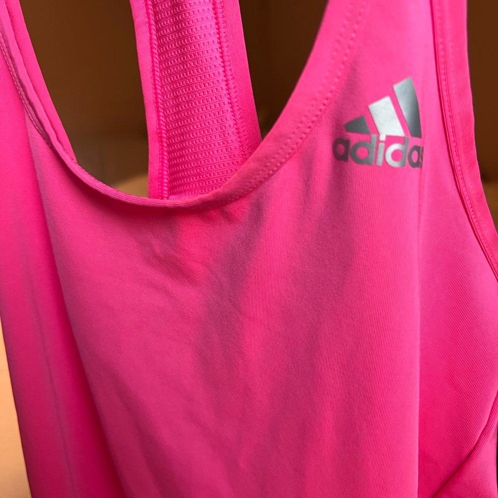 Adidas Bright Pink Athletic Tank